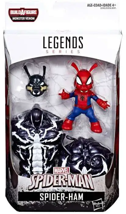 Marvel Marvel Legends Monster Venom Series Spider-Ham 6 Action Figure  Hasbro - ToyWiz