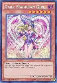 YuGiOh Dark Side of Dimensions Gold Edition Secret Rare Dark Magician Girl MVP1-ENS56