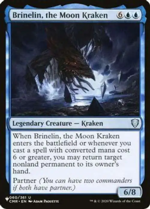 kraken cards mtg Magic The Gathering Trading Card Game Mystery Booster Single Card Uncommon Brinelin, the Moon 60 When Icebreaker Kraken enters the battlefield MTG: The 6 Best Kraken