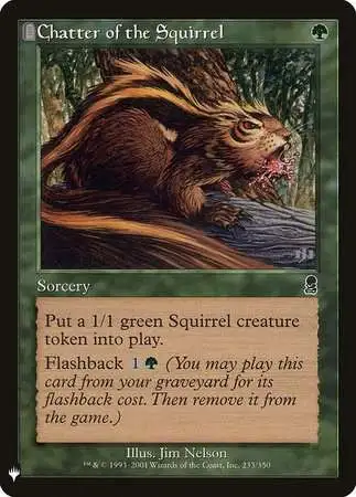 mtg squirrel cards Chatterfang, Squirrel General main image 0