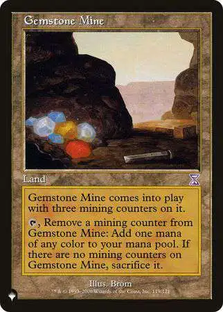 MtG Trading Card Game Mystery Booster / The List Timeshifted Gemstone Mine #119