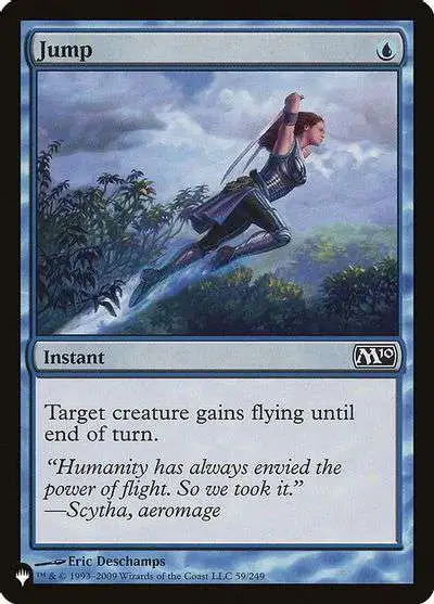 MtG Trading Card Game Mystery Booster / The List Common Jump #59