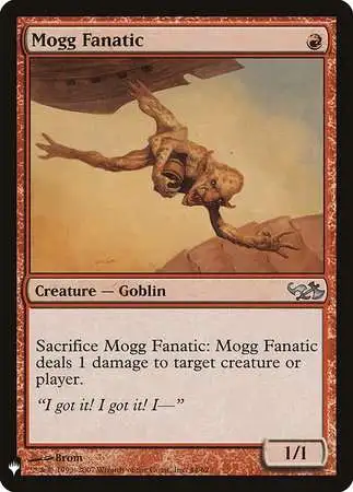 MtG Trading Card Game Mystery Booster / The List Uncommon Mogg Fanatic #44