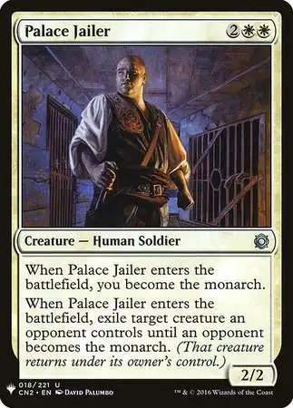 MtG Trading Card Game Mystery Booster / The List Uncommon Palace Jailer #18