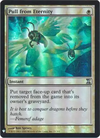 MtG Trading Card Game Mystery Booster / The List Uncommon Foil Pull from Eternity #35