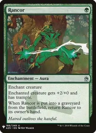 MtG Trading Card Game Mystery Booster / The List Uncommon Rancor #186