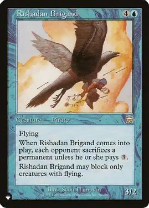 MtG Trading Card Game Mystery Booster Rare Rishadan Brigand #92