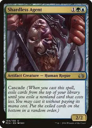 MtG Trading Card Game Mystery Booster / The List Rare Shardless Agent #104