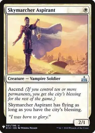 MtG Trading Card Game Mystery Booster / The List Uncommon Skymarcher Aspirant #21