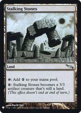 MtG Trading Card Game Mystery Booster / The List Uncommon Foil Stalking Stones #284