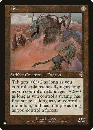 Magic The Gathering Trading Card Game Mystery Booster The List Single Card  Rare Tek 313 - ToyWiz