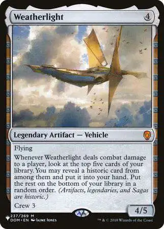 MtG Trading Card Game Mystery Booster / The List Mythic Rare Weatherlight  #237