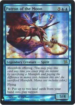 MtG Trading Card Game Mystery Booster / The List Rare Patron of the Moon #45