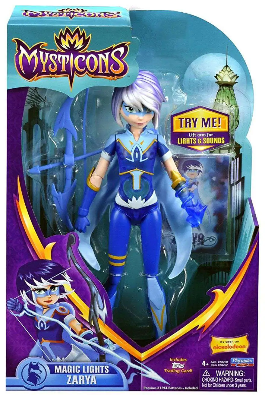 Nickelodeon Mysticons Magic Lights Zarya 10-Inch Deluxe Doll [Lights & Sounds]