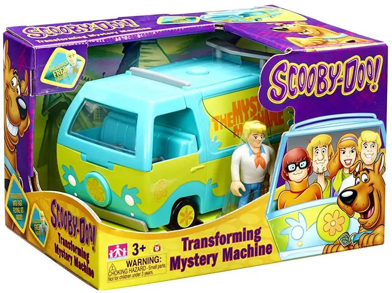 Scooby Doo Transforming Mystery Machine Playset Includes Fred Zoink ...
