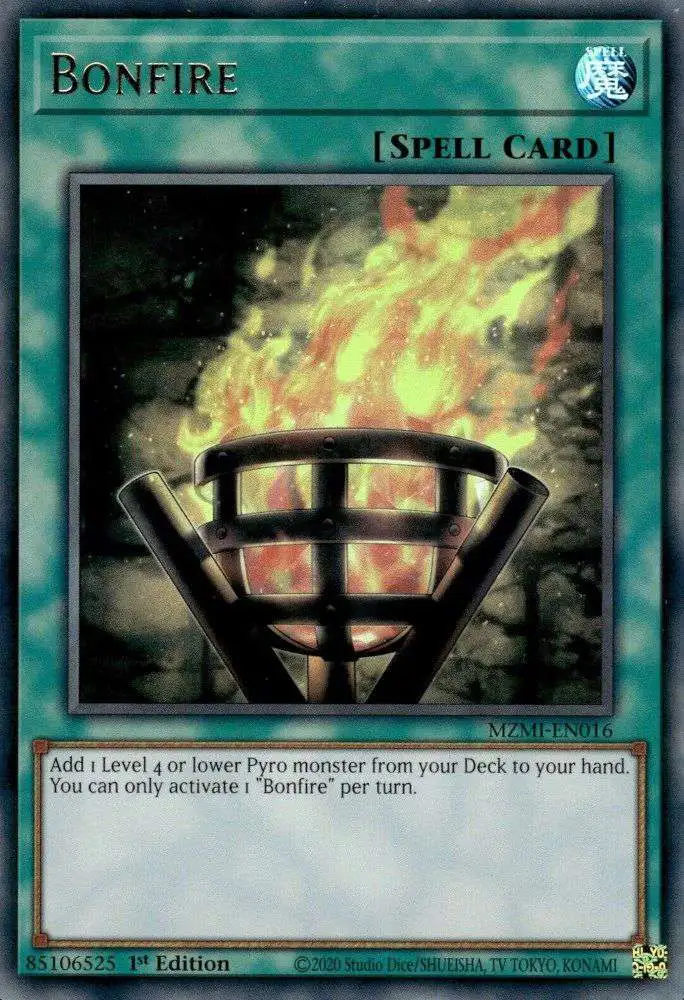 yugioh bonfire deck  Bonfire" Reviews and Rating Score in Japan yugioh pyro deck Fire Aggro