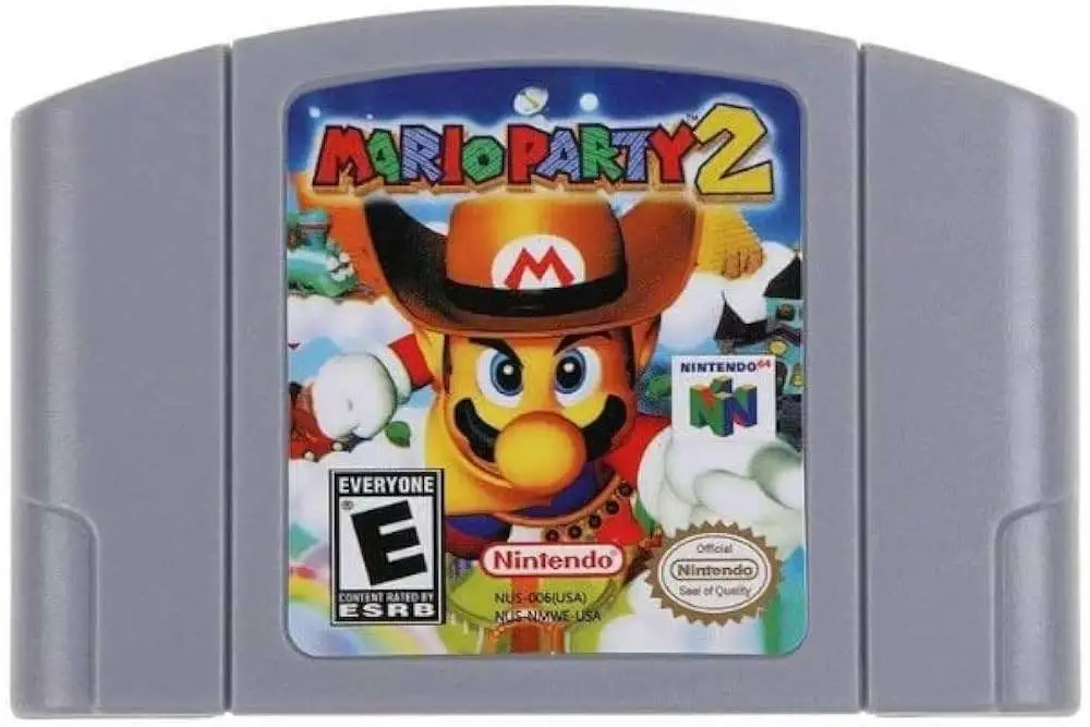 Nintendo N64 Mario Party 2 Video Game [NO BOX]