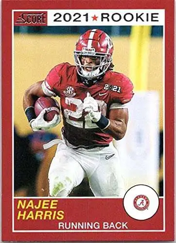 NFL 2021 Panini Chronicles Score Draft Picks Najee Harris #67 [Rookie]