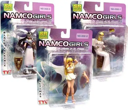 SR Series 2 Namco Girls Set of 3 Action Figures