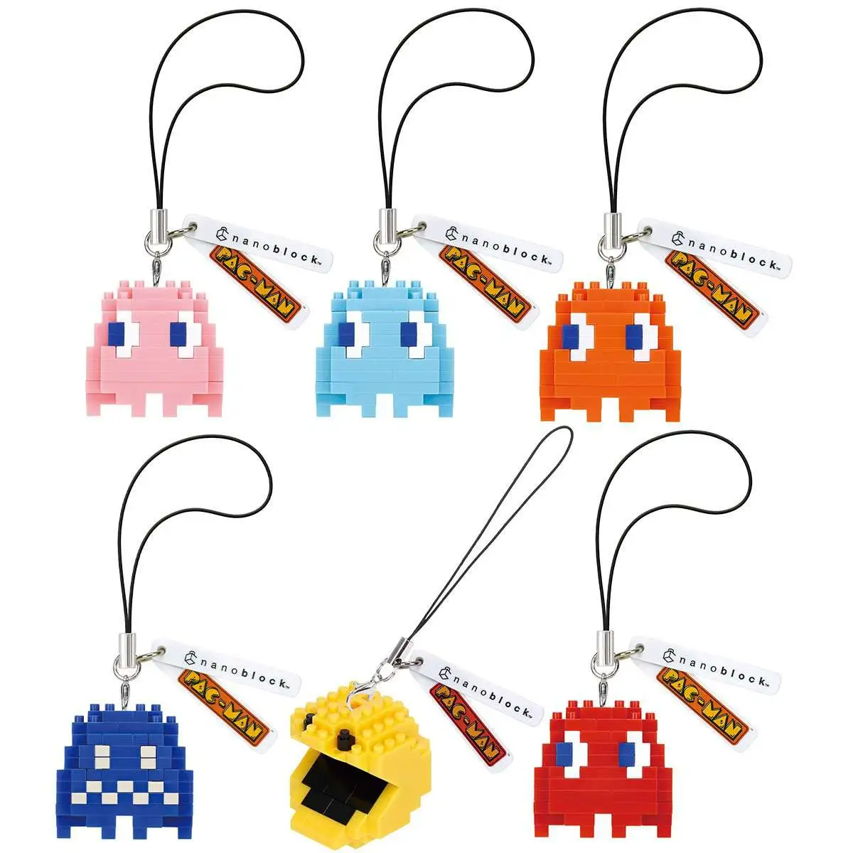 nanoCharm Pac-Man 2.12-Inch Blind Box [12 Packs] (Pre-Order ships May)