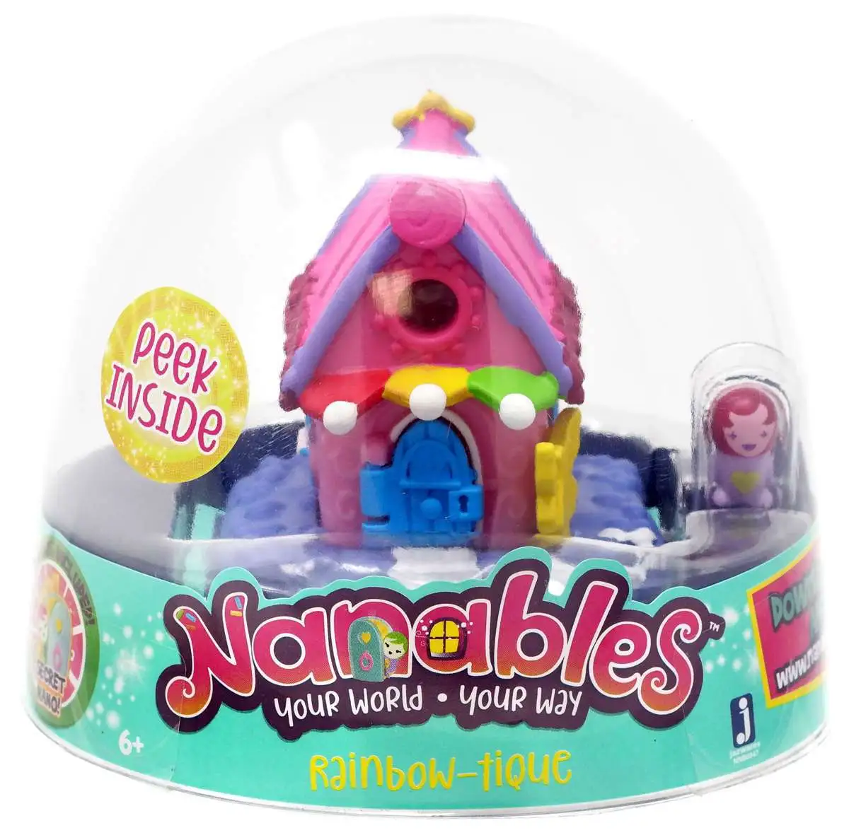 Nanables Rainbow-Tique .5-Inch Mini Playset
