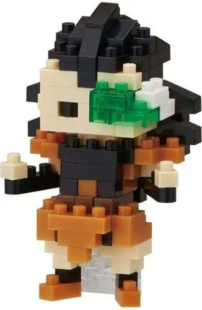 Nanoblock Dragon Ball Z DBZ Character Collection Series Raditz Micro-Sized Building Block Set #005