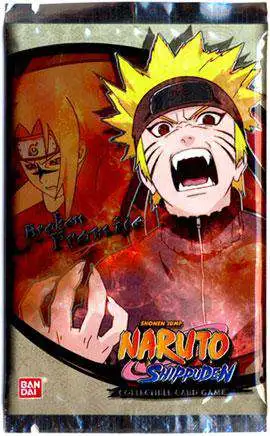 2 Packs Naruto Trading Cards CCG TCG 1st Edition Broken Promise Booster Packs 