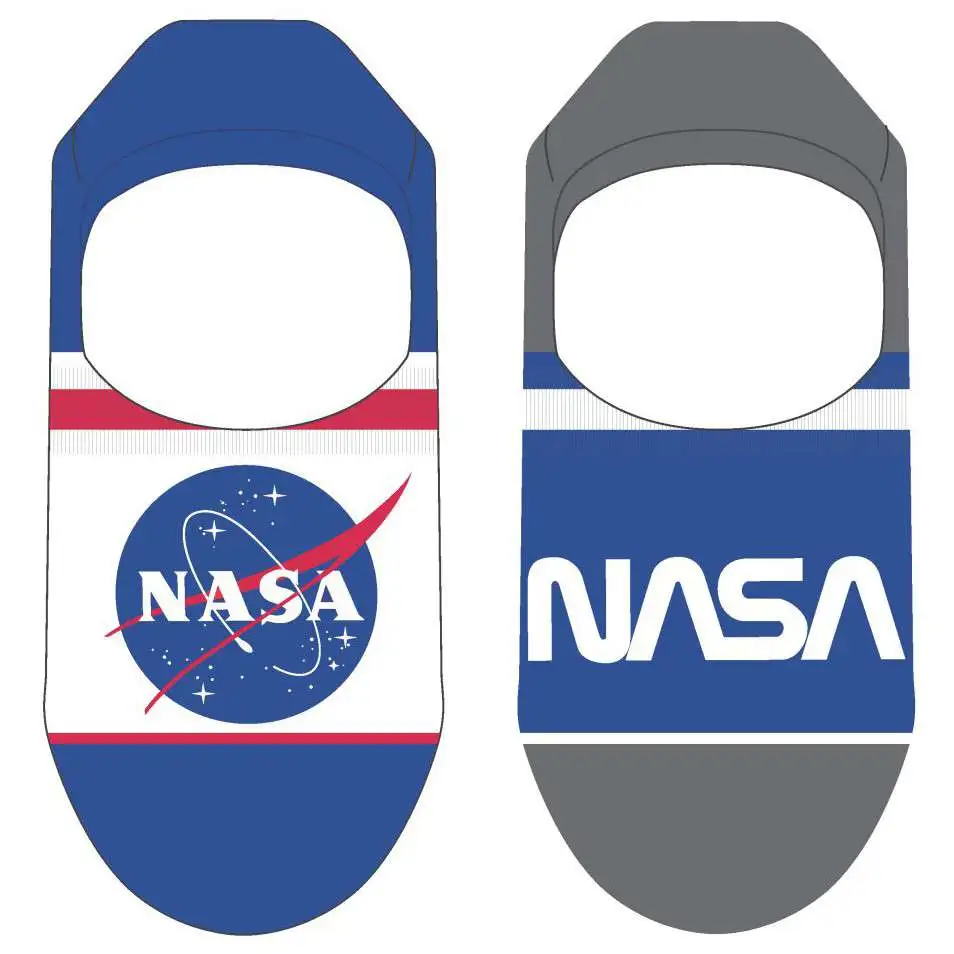 NASA Jumpsuit No Show Liner Socks 2-Pack [Mens Fit]