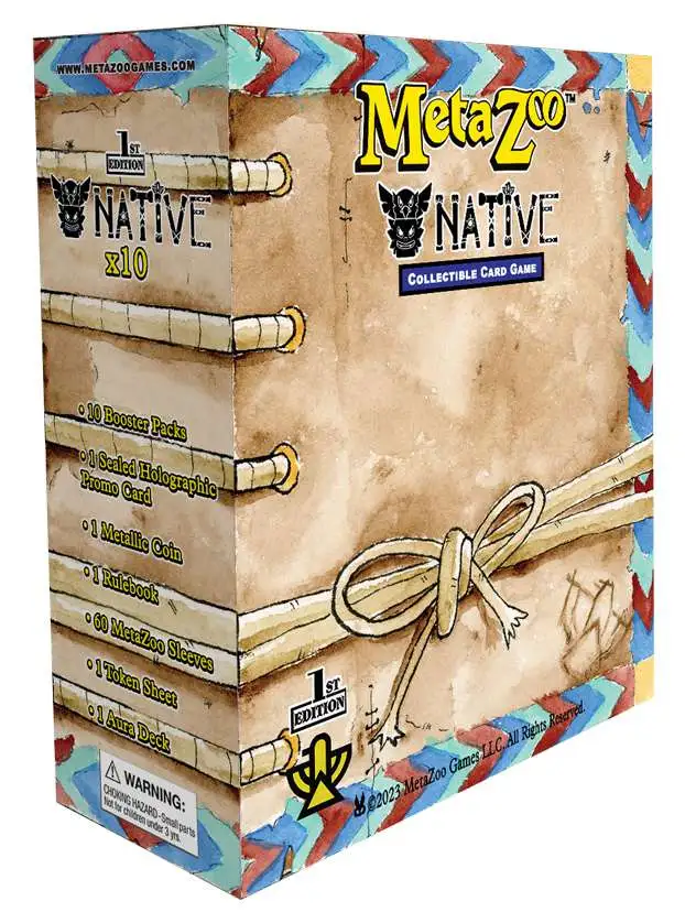 MetaZoo Trading Card Game Cryptid Nation Native Spellbook [1st Edition]