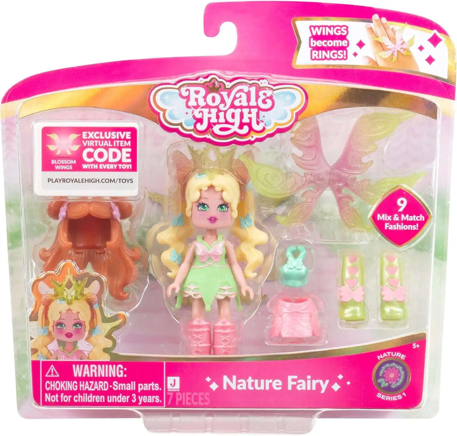 Royale High Series Nature Fairy Doll Mix Match Fashions