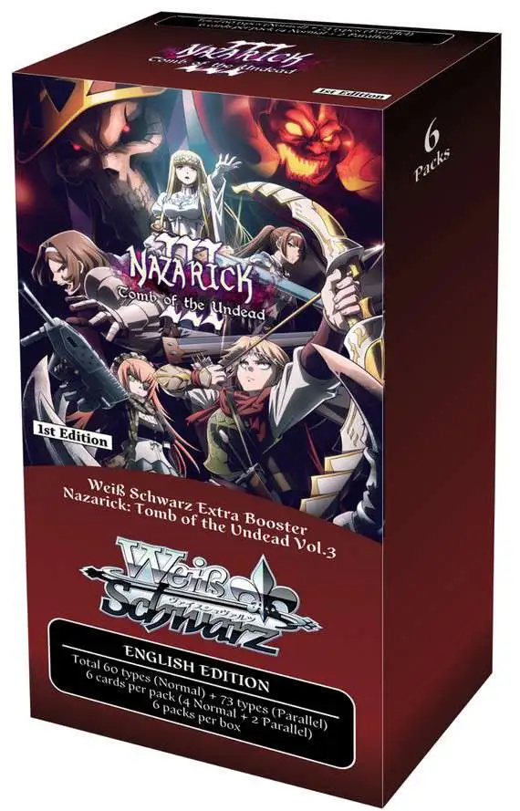 Weiss Schwarz Vol. 3: Nazarick Tomb of the Undead Extra Booster (Box)