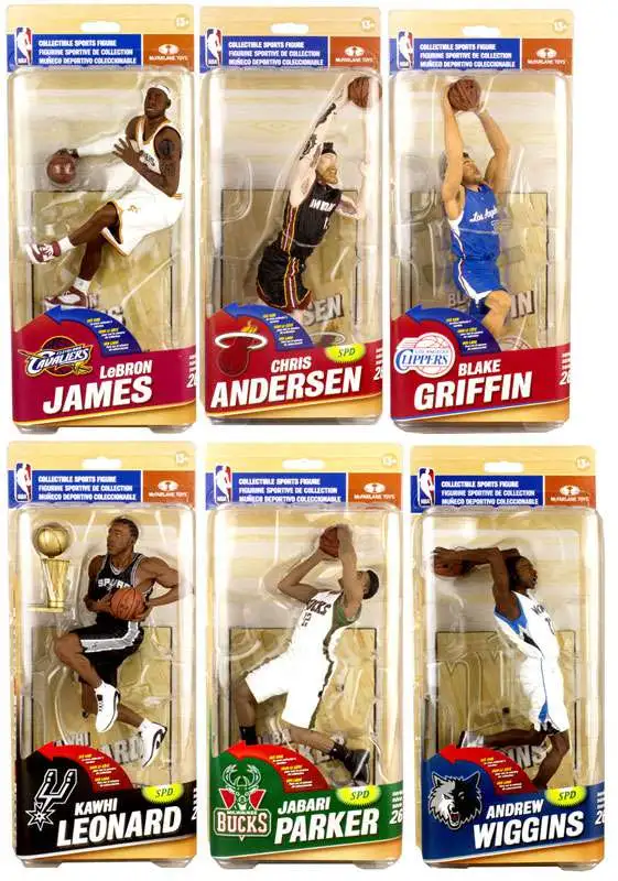 McFarlane Toys Sports Basketball Series 26 NBA 26 Case of 8 Action Figures