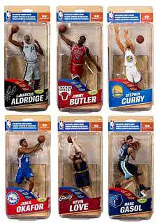 McFarlane Toys Sports Basketball Series 28 NBA Series 28 Set of 6 Action Figures