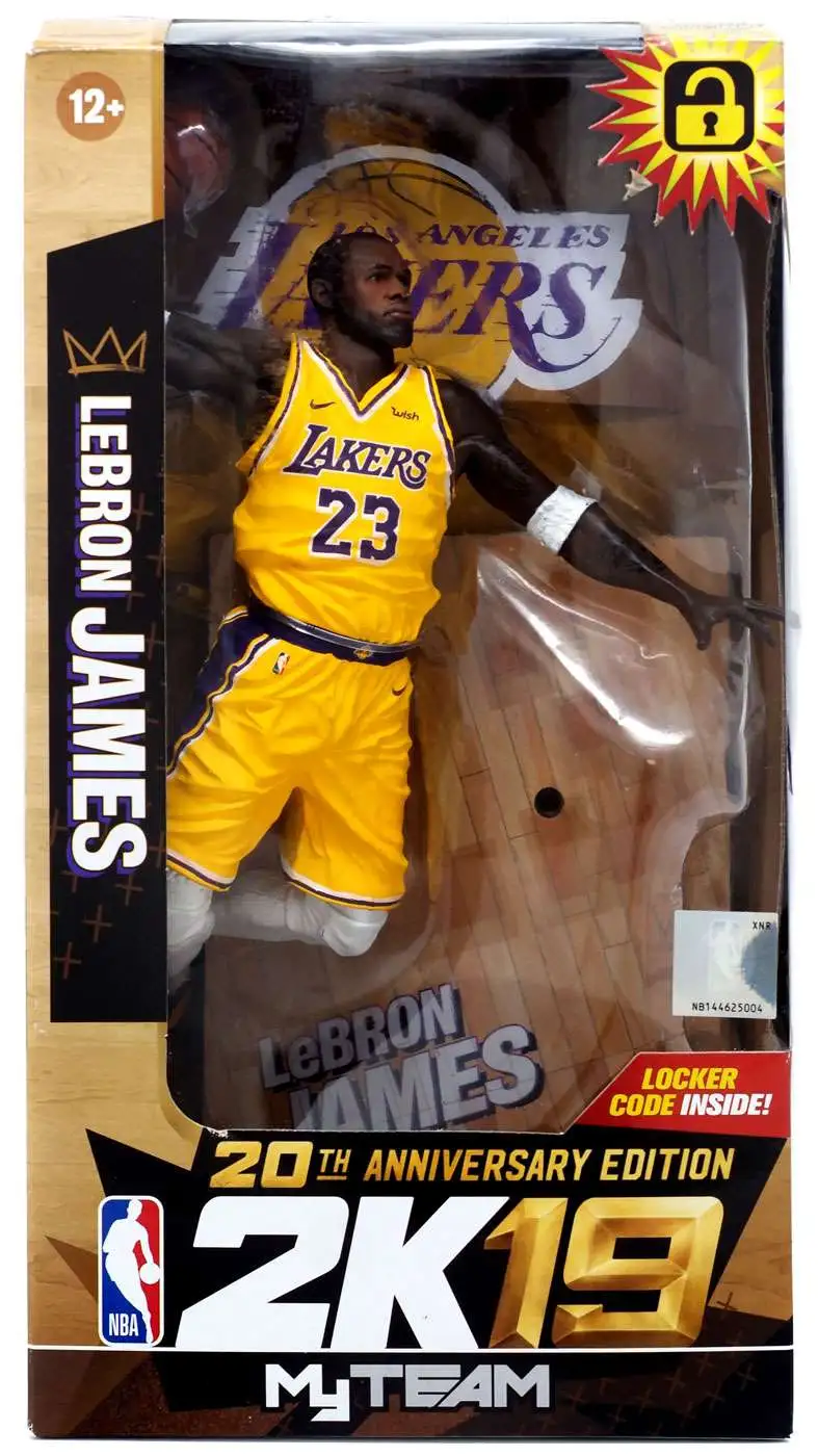 McFarlane Toys NBA Los Angeles Lakers Sports Basketball 2K19 