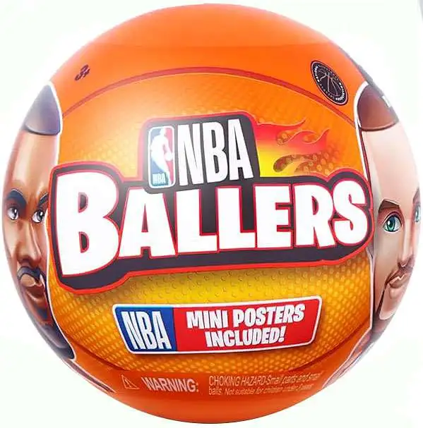 5 Surprise NBA Ballers Series 1 Mystery Pack [1 RANDOM Basketball Player!]