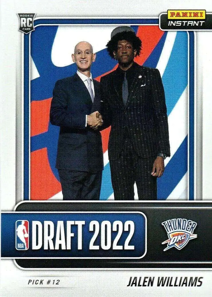 NBA 2022-23 Instant Draft Night Basketball Jalen Williams DN12 [#12 Pick]