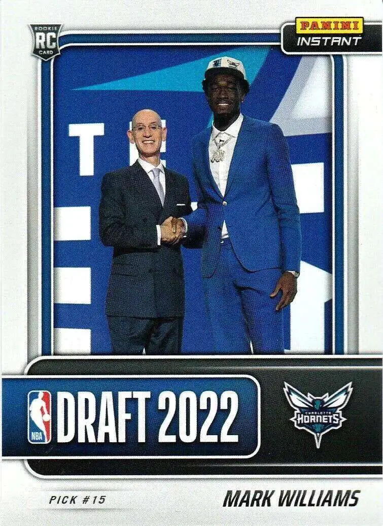 NBA 2022-23 Instant Draft Night Basketball Mark Williams DN15 [#15 Pick]