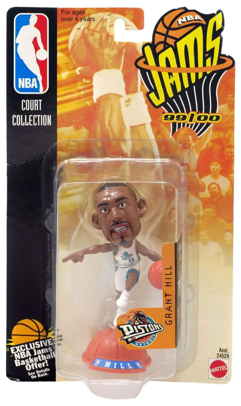 Detroit Pistons NBA Jams Grant Hill 3-Inch Figure