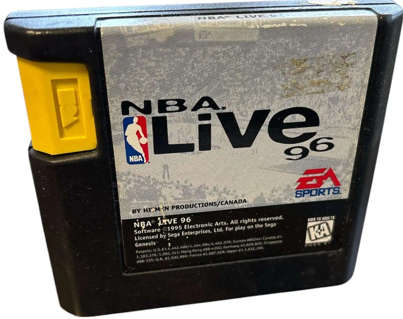 SEGA Genesis NBA Live 96 Video Game [NO BOX - CARTRIDGE ONLY]
