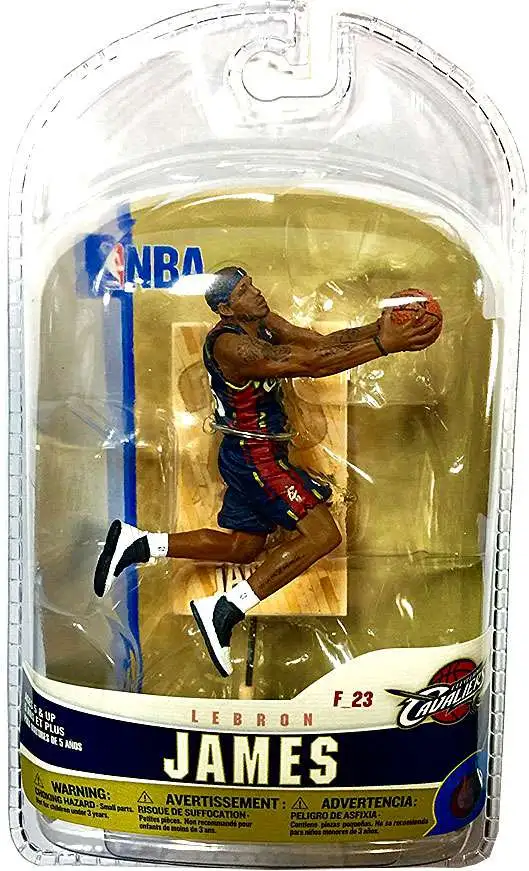 McFarlane Toys NBA Cleveland Cavaliers Sports Basketball 3 Inch Mini Series  5 LeBron James Mini Figure