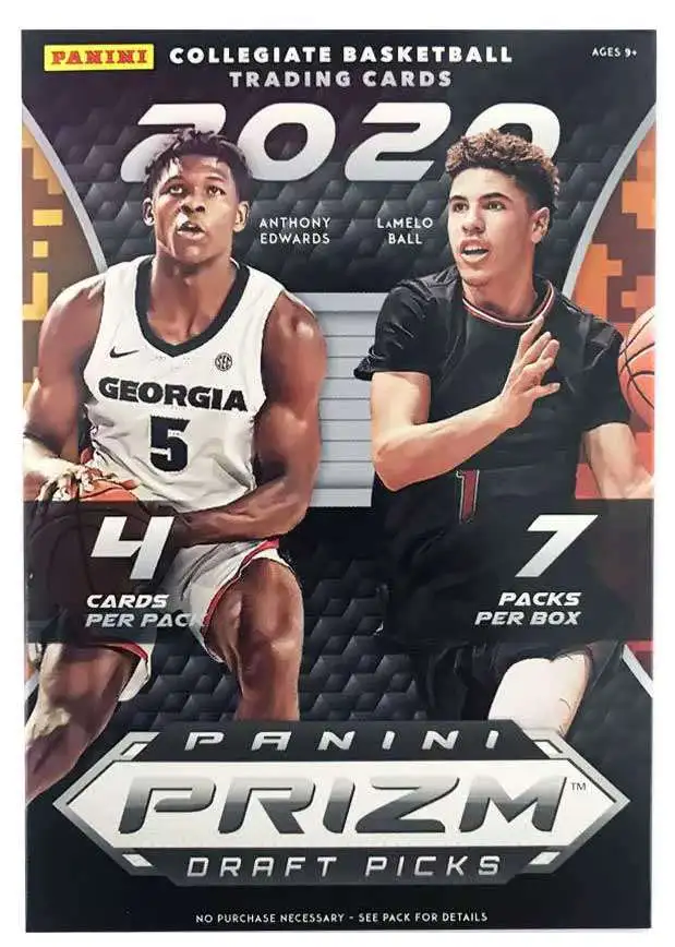 NBA Panini 2020 Prizm Draft Picks Basketball Trading Card BLASTER Box [7 Packs]