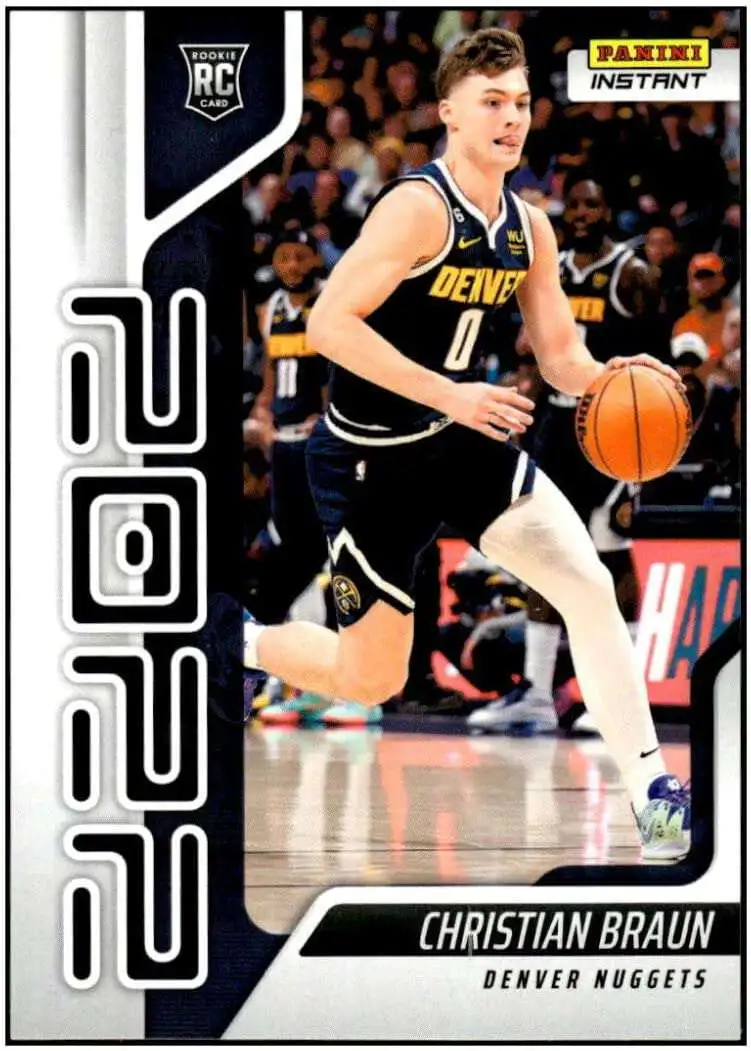 NBA 2022-23 Instant Year One Basketball Christian Braun #21 [Rookie Card]