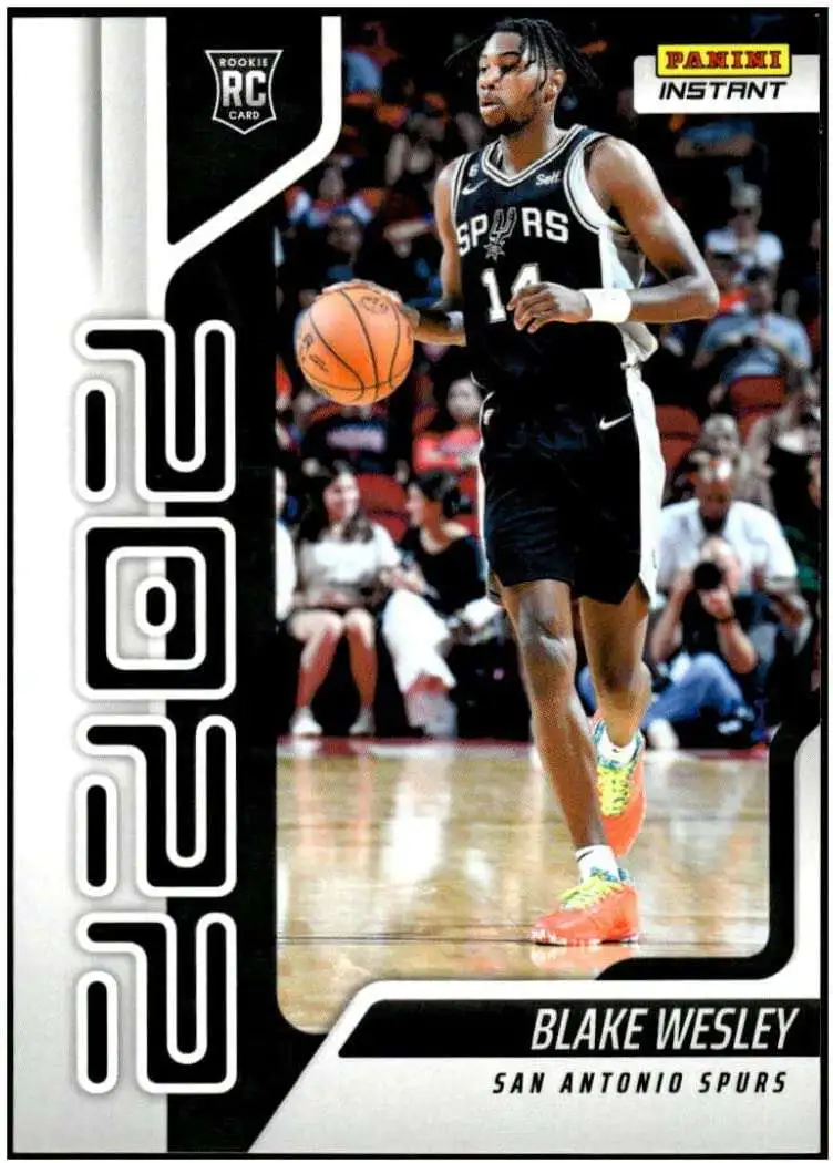 NBA 2022-23 Instant Year One Basketball Single Card Blake Wesley 25 Rookie  Card - ToyWiz
