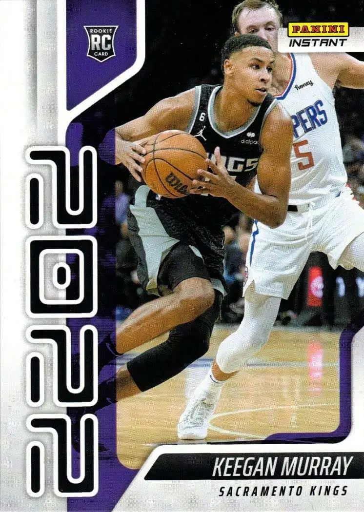 NBA 2022-23 Instant Year One Basketball Keegan Murray #4 [Rookie Card]