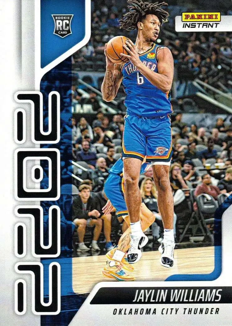 NBA 2022-23 Instant Year One Basketball Jaylin Williams #40 [Rookie Card]