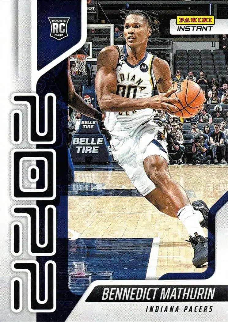 NBA 2022-23 Instant Year One Basketball Bennedict Mathurin #6 [Rookie Card]