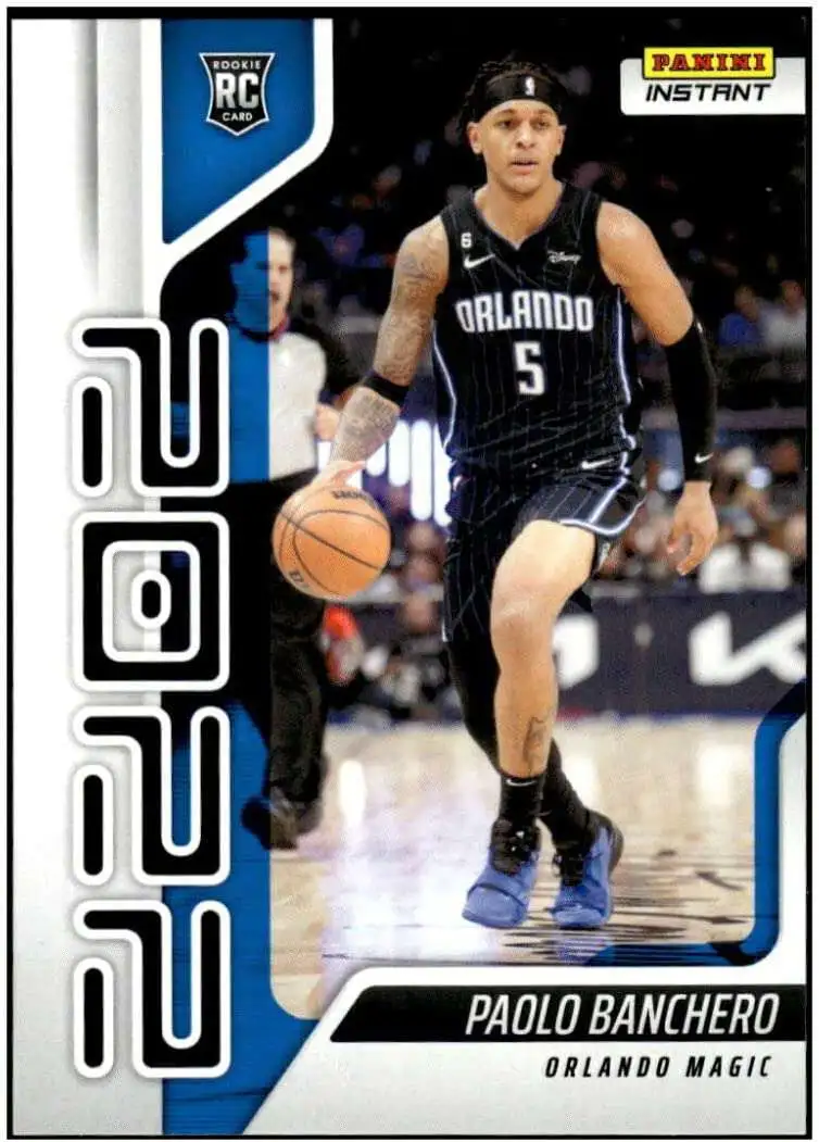 NBA Orlando Magic 2022-23 Instant Draft Night Basketball Paolo Banchero  Trading Card DN1 1 Pick Panini - ToyWiz