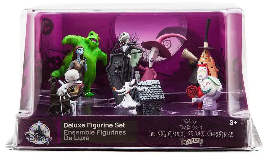 NEW Disney Tim Burton's The Nightmare Before Christmas Collectible Figures 