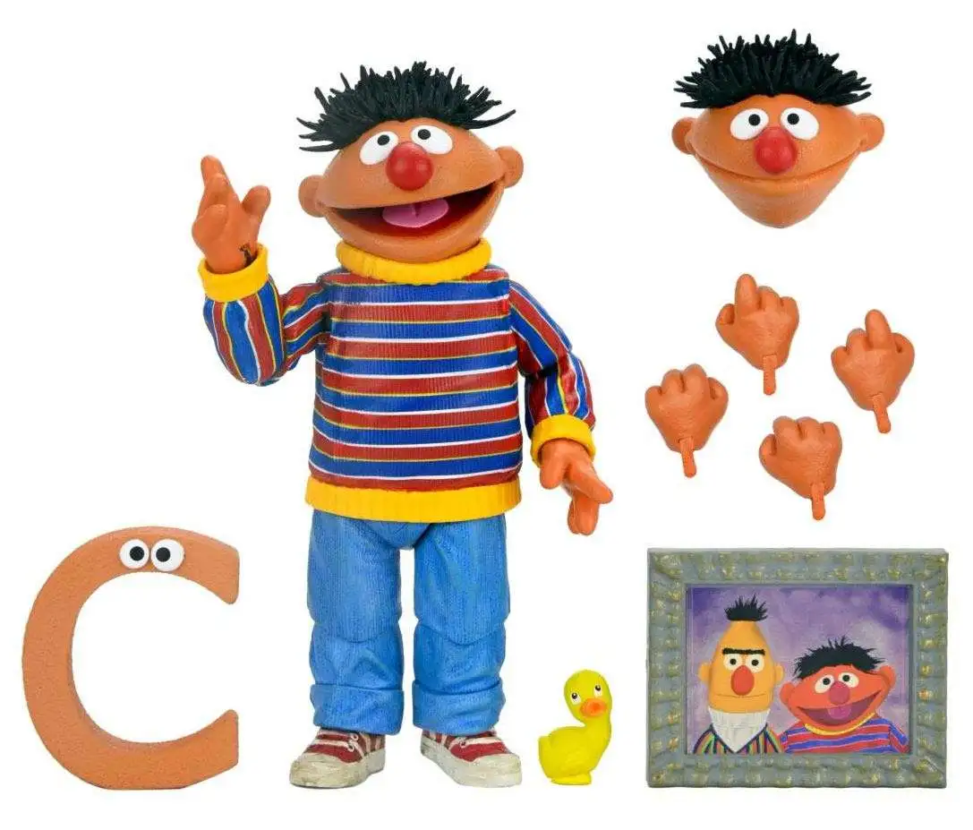 NECA Sesame Street Ernie Action Figure [Ultimate Version]