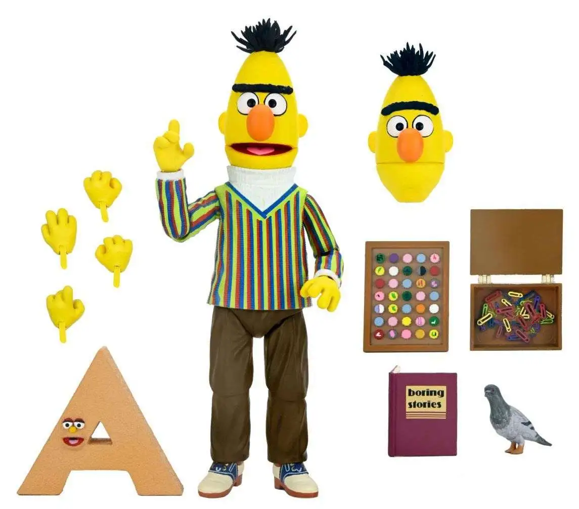 NECA Sesame Street Bert Action Figure [Ultimate Version]